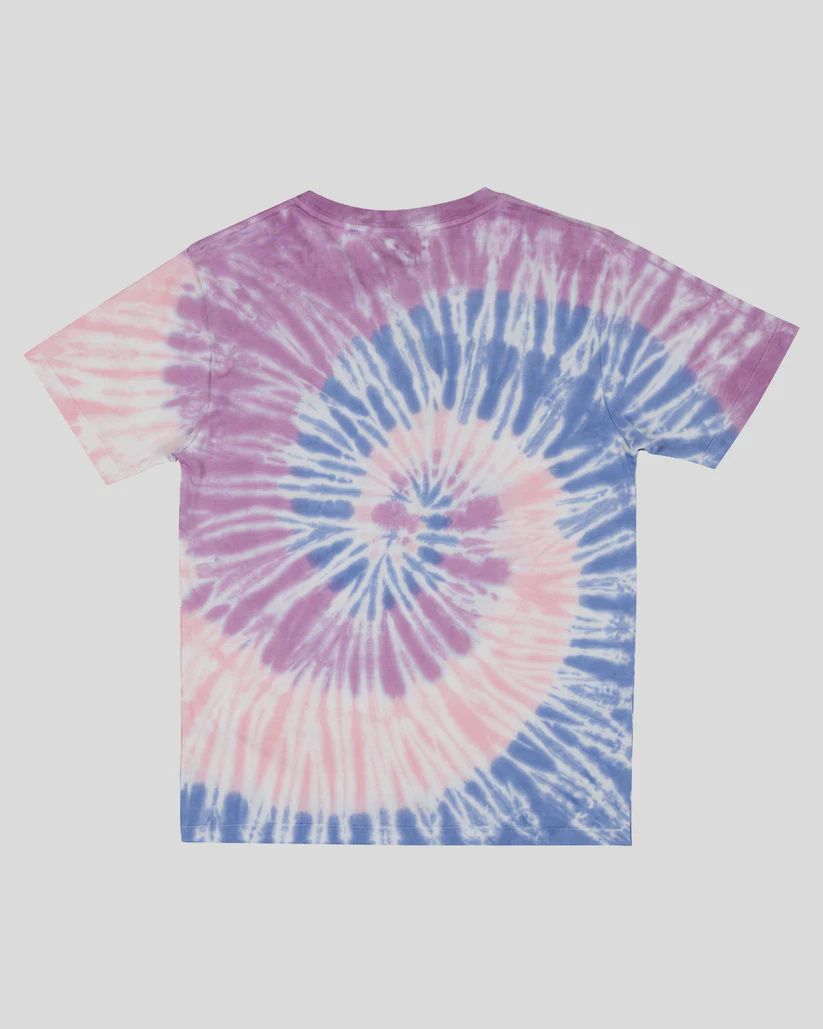 SANTA CRUZ GIRLS OPUS DOT FRONT S/S TEE - PURPLE TIE DYE