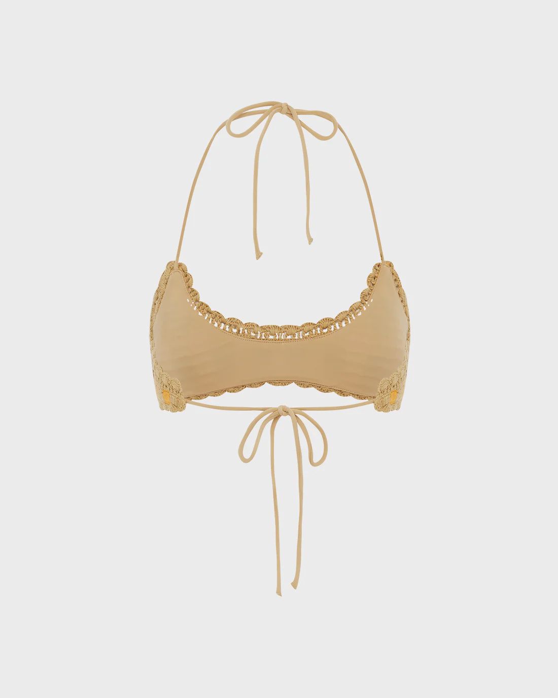 ITS NOW COOL WOMENS THE CROCHET BIKINI CROP TOP - BOON