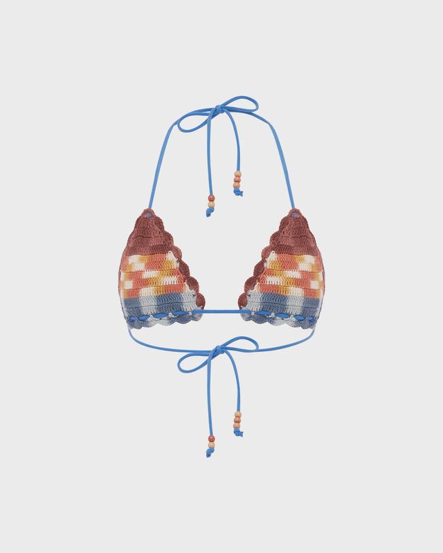 ITS NOW COOL THE CROCHET TRI- AZUL