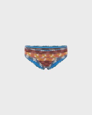 ITS NOW COOL THE CROCHET PANT- AZUL