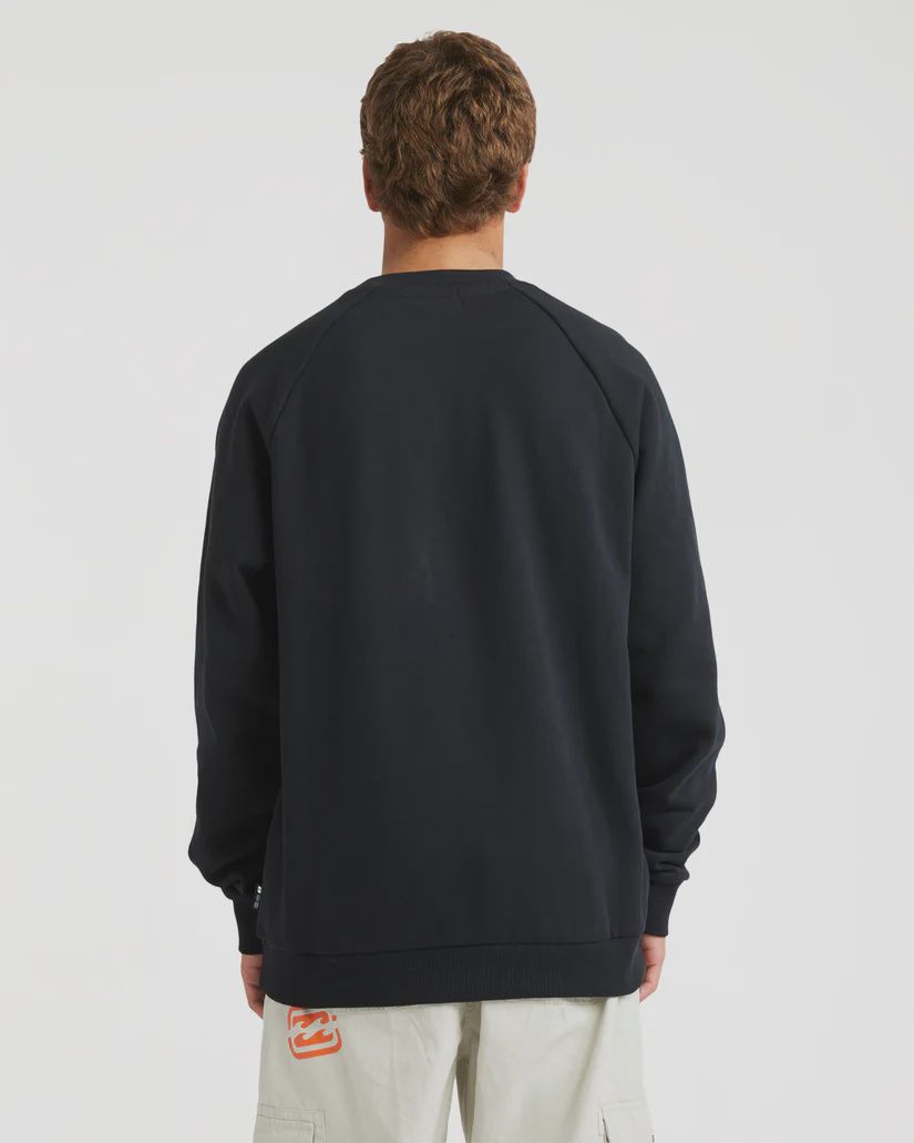 BILLABONG MENS SPEC 73 CREW - BLACK