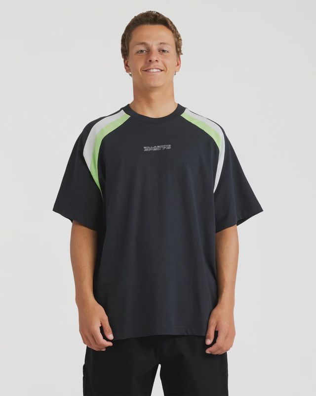 BILLABONG MENS SPEC 73 SYSTEM OG SS TEE - BLACK