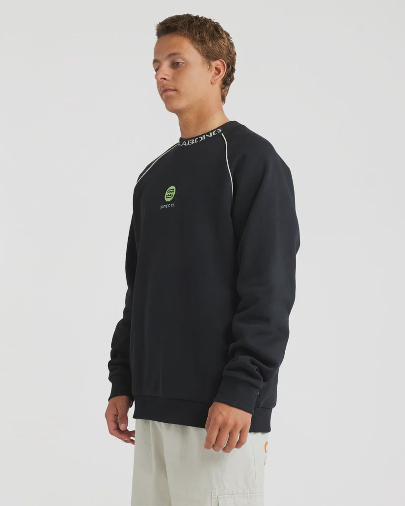 BILLABONG MENS SPEC 73 CREW - BLACK