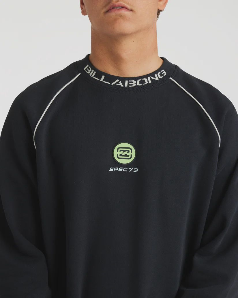 BILLABONG MENS SPEC 73 CREW - BLACK