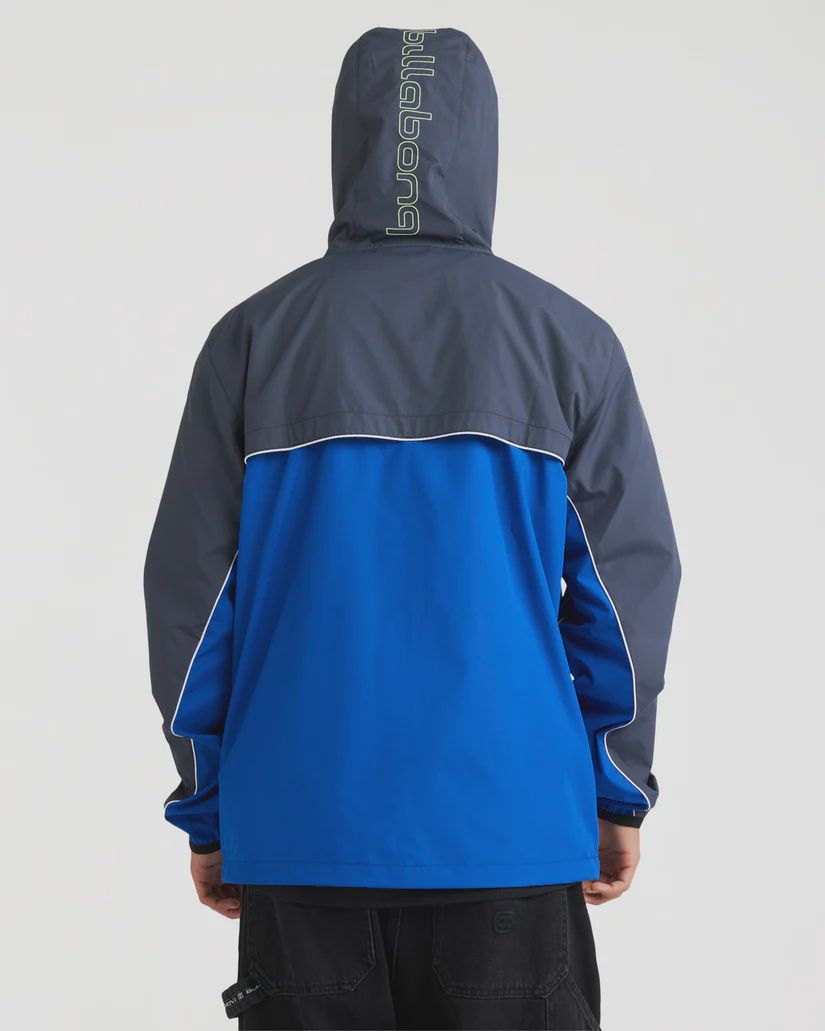 BILLABONG MENS SPEC73 WINDBREAKER JACKET - COBALT