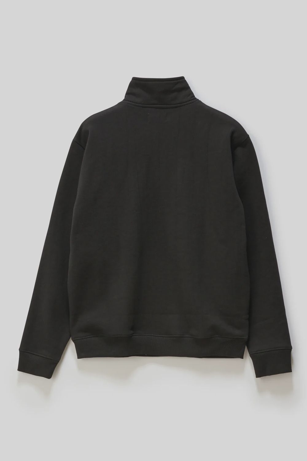 XLARGE MENS FUNKY QUARTER ZIP CREW - BLACK
