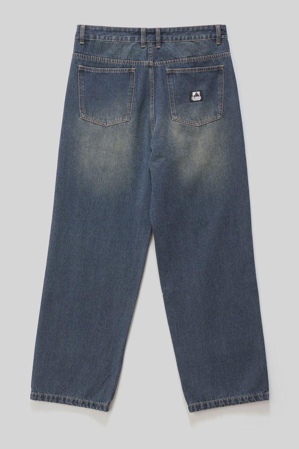 XLARGE MENS BAGGY BULL DENIM 91 PANT - WORN BLUE