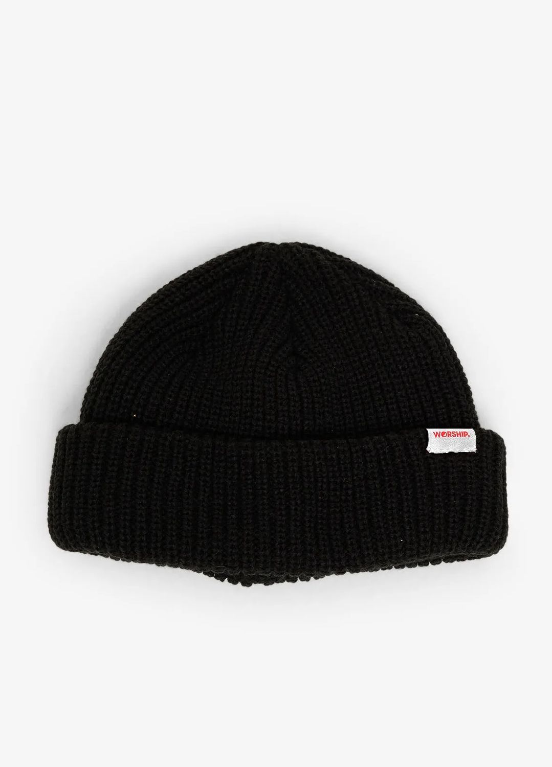 WORSHIP MENS LUMBER BEANIE - BLACK