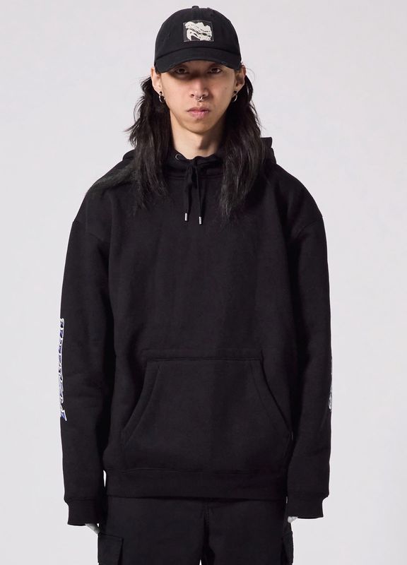 FORMER MENS FOIL HOOD - BLACK