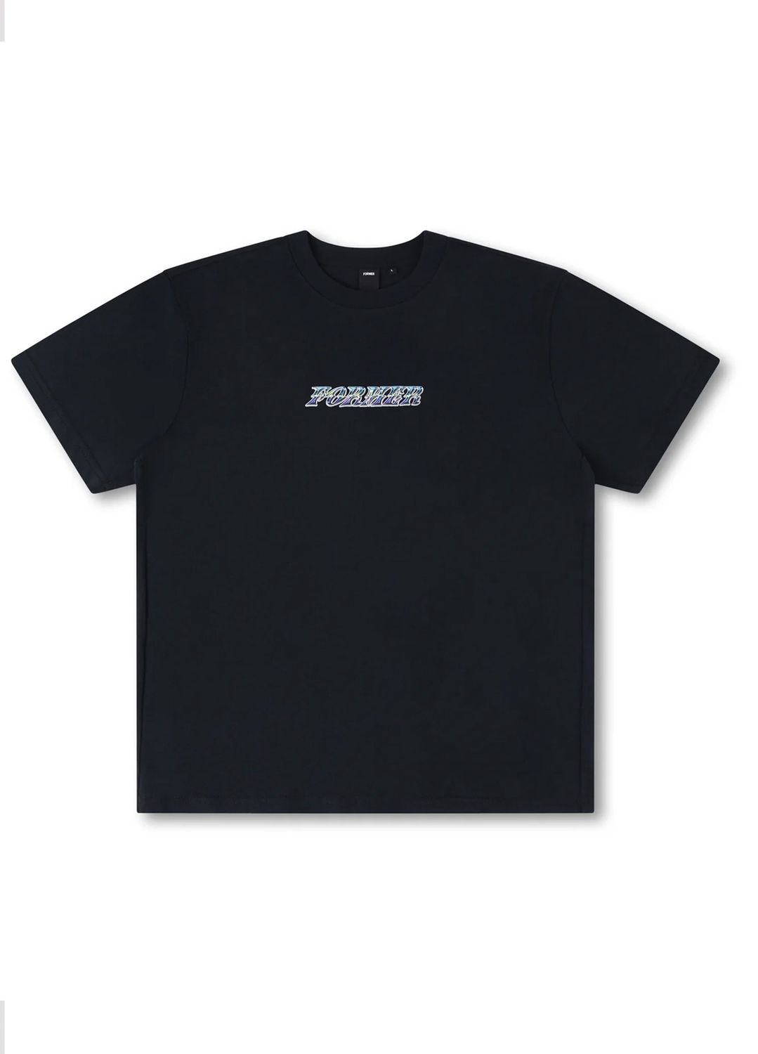 FORMER MENS FOIL SS TEE - BLACK