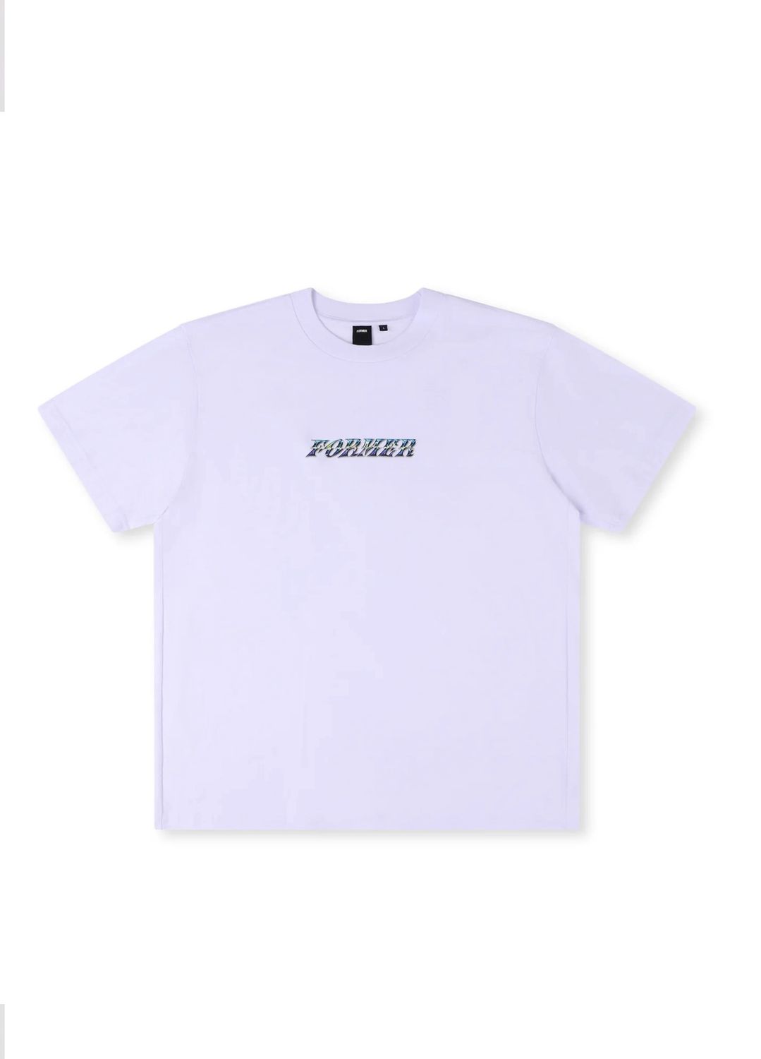FORMER MENS FOIL SS TEE - WHITE