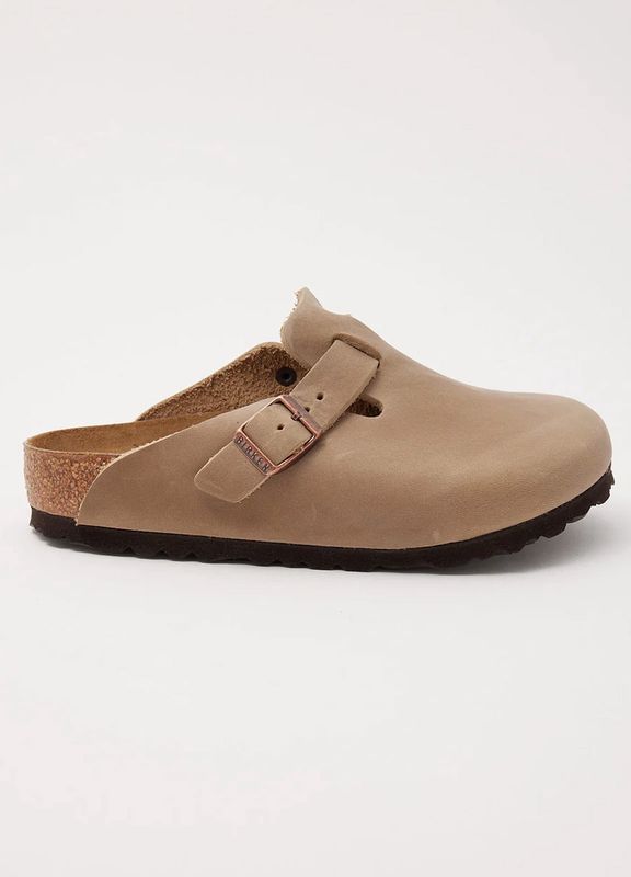 BIRKENSTOCK BOSTON TABACCO BROWN OILED LEATHER REGULAR