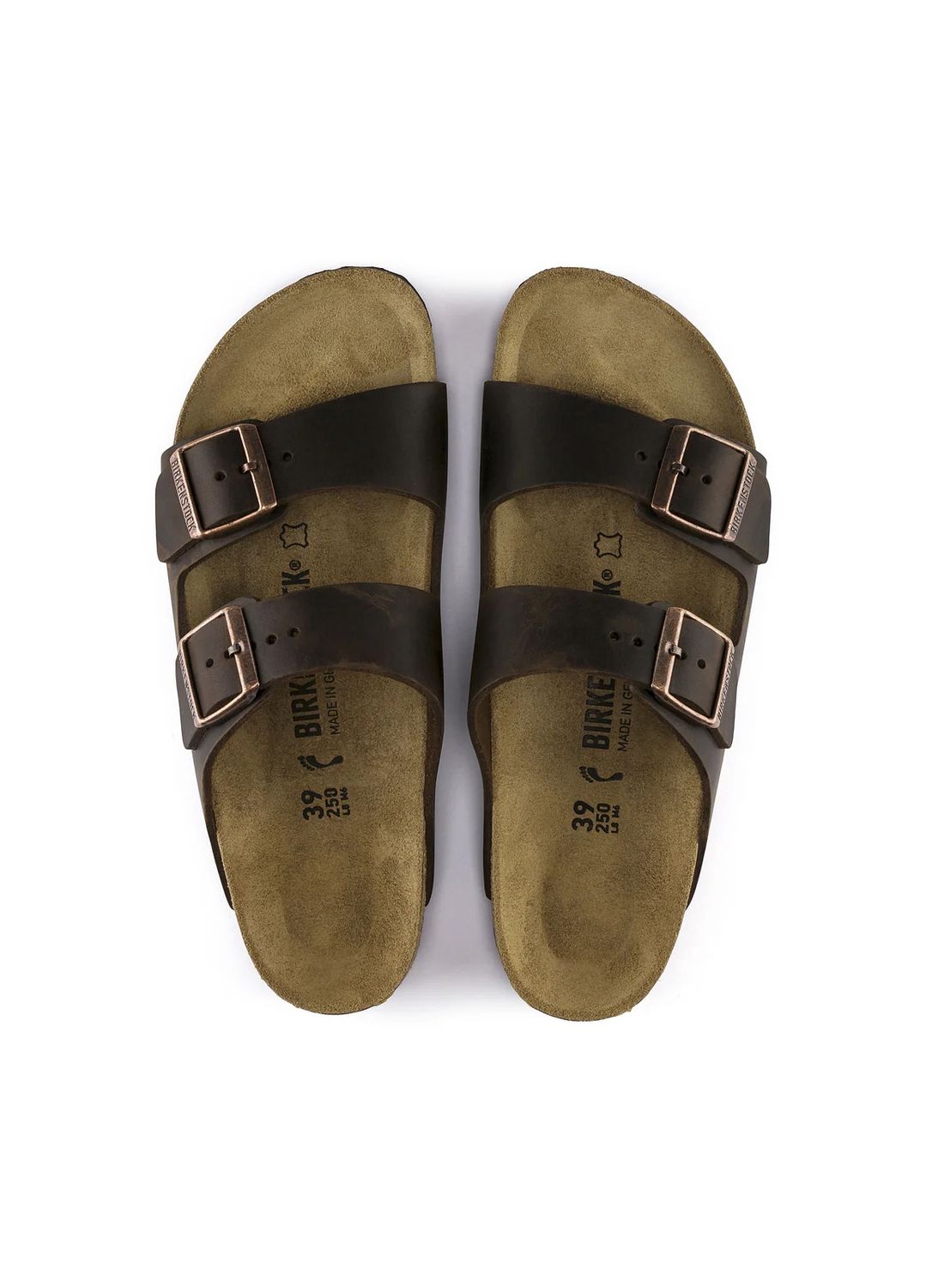 BIRKENSTOCK ARIZONA NU OILED REGULAR - OILED HABANA