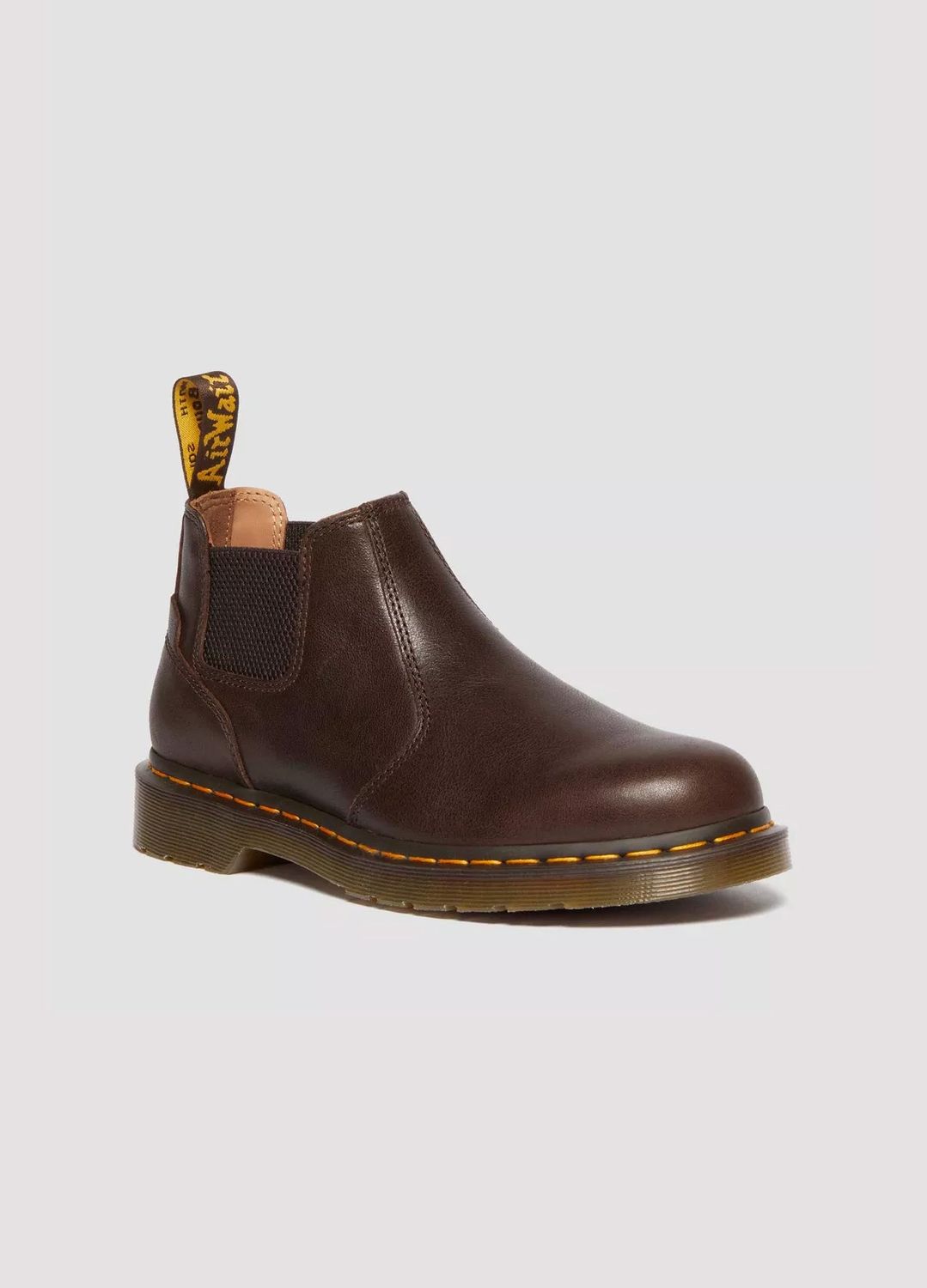 DR MARTENS UNISEX CROP CHELSEA BOOT - KELP BROWN AR ROGUE
