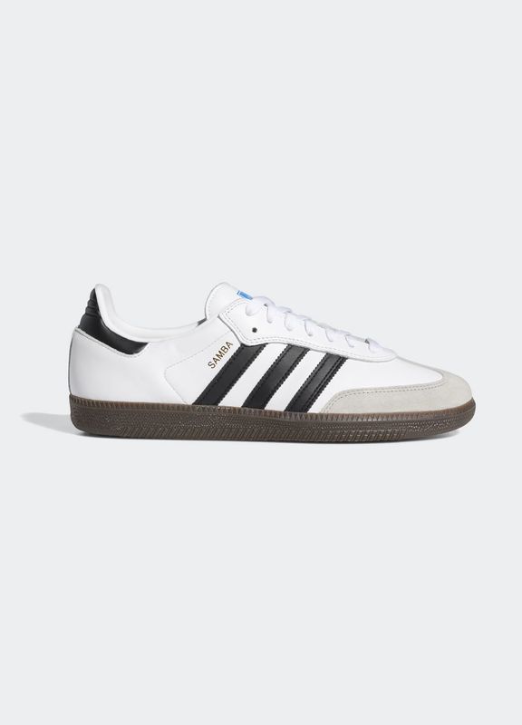 ADIDAS SAMBA UNISEX ADV SHOE - WHITE/BLACK/GUM