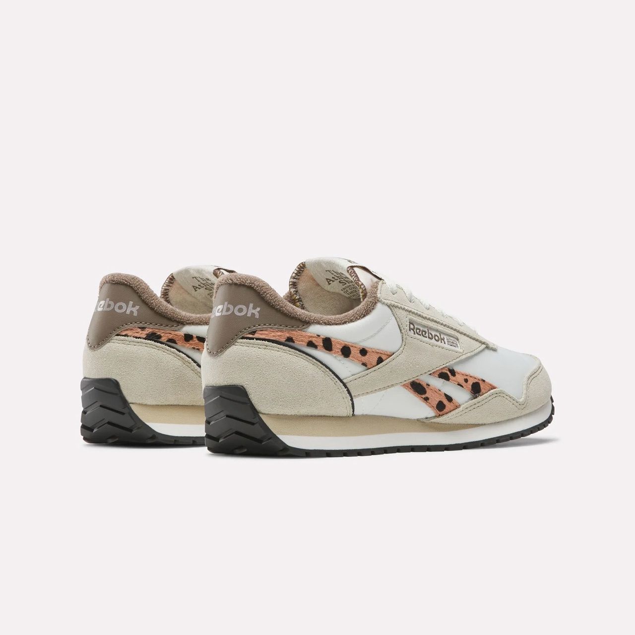 REEBOK WOMENS CLASSIC AZ SHOE - CHALK / CLASSIC BEIGE / TREK GREY