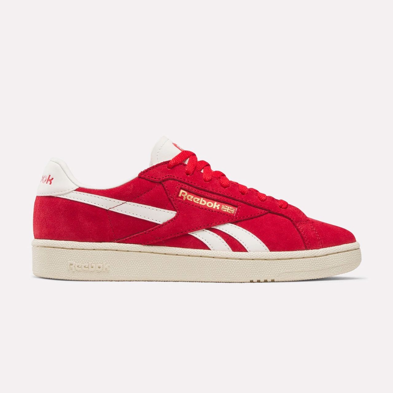 REEBOK UNISEX CLUB C GROUNDS UK - VECTOR RED/PAPER WHITE/ CHALK