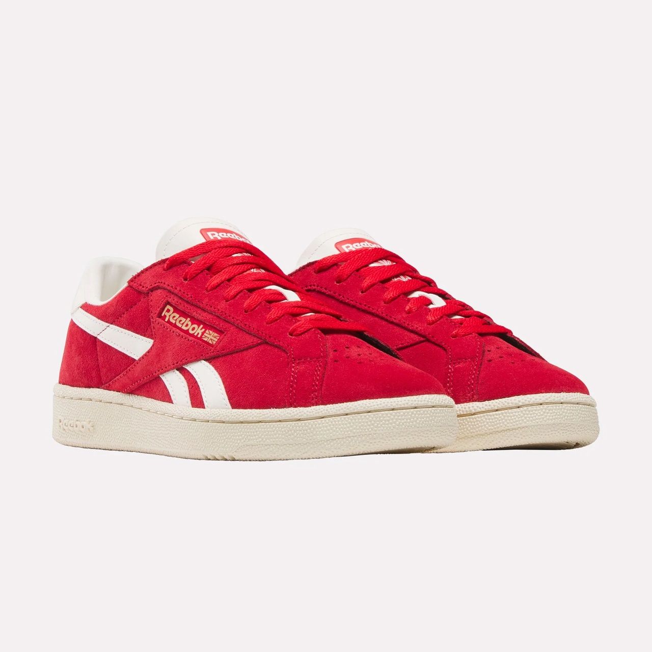 REEBOK UNISEX CLUB C GROUNDS UK - VECTOR RED/PAPER WHITE/ CHALK