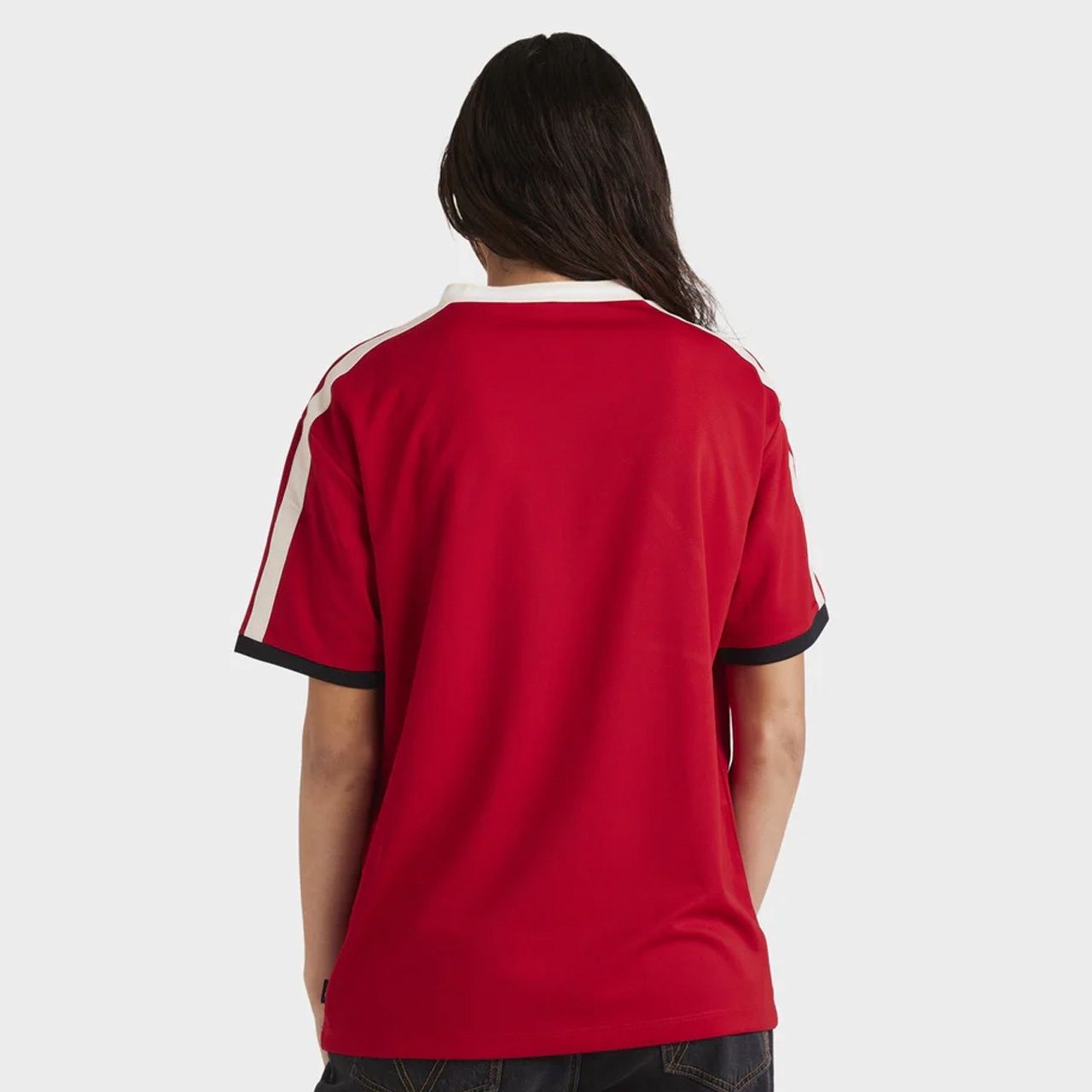 RVCA WOMENS SPORT STAR SS TEE - CHERRY