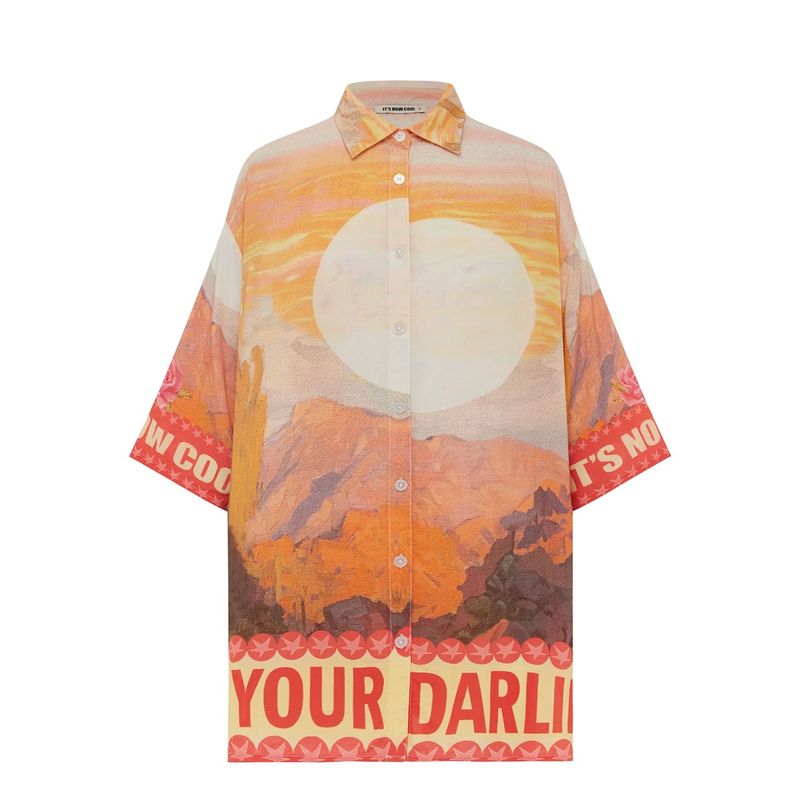 ITS NOW COOL WOMENS THE VACAY SS SHIRT - DARLIN&#39;