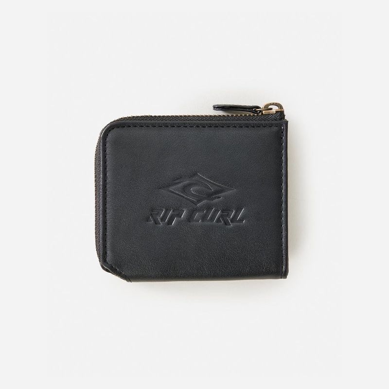 RIPCURL LADIES CLASSIC SURF PU ZIP AROUND - BLACK