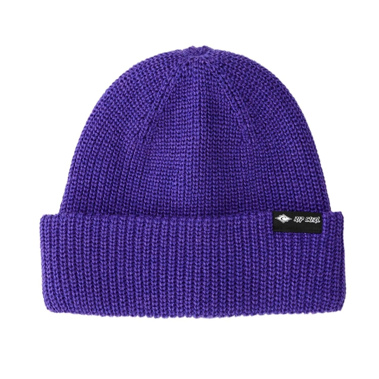RIPCURL MENS FADE OUT ICON SHALLOW BEANIE - WILD BERRY