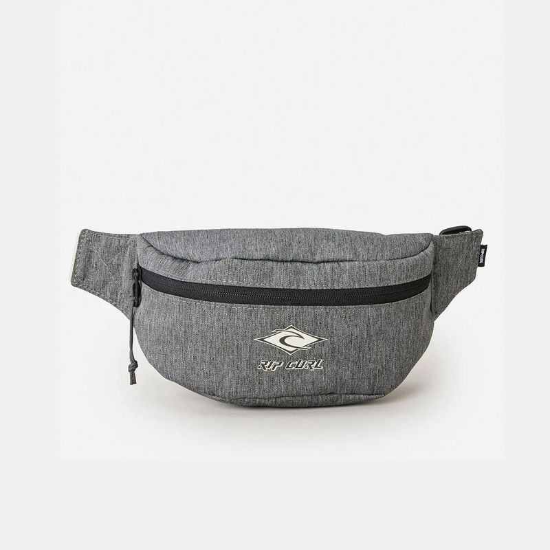 RIPCURL MENS SMALL CLASSIC SURF WAIST BAG - GREY HEATHER