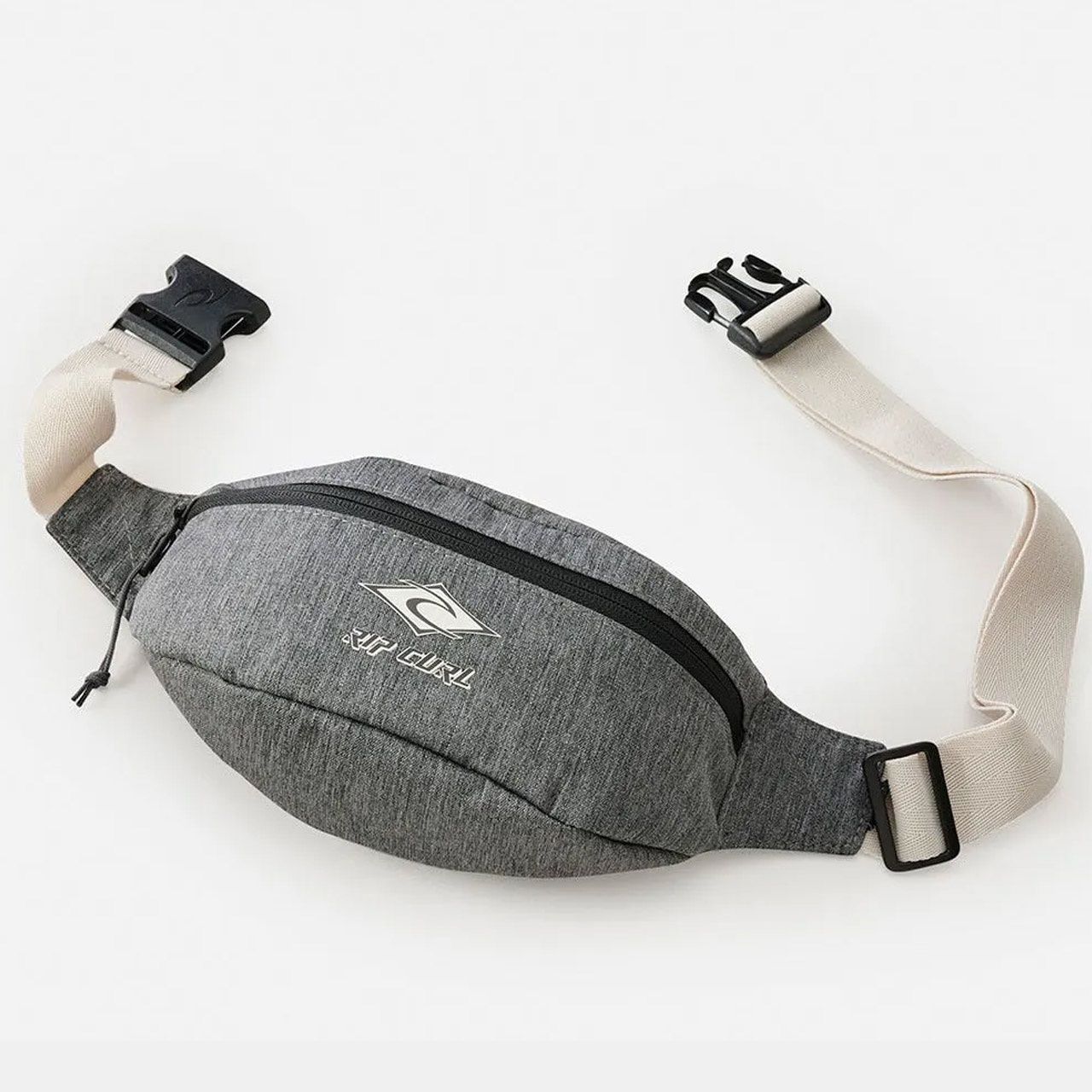 RIPCURL MENS SMALL CLASSIC SURF WAIST BAG - GREY HEATHER