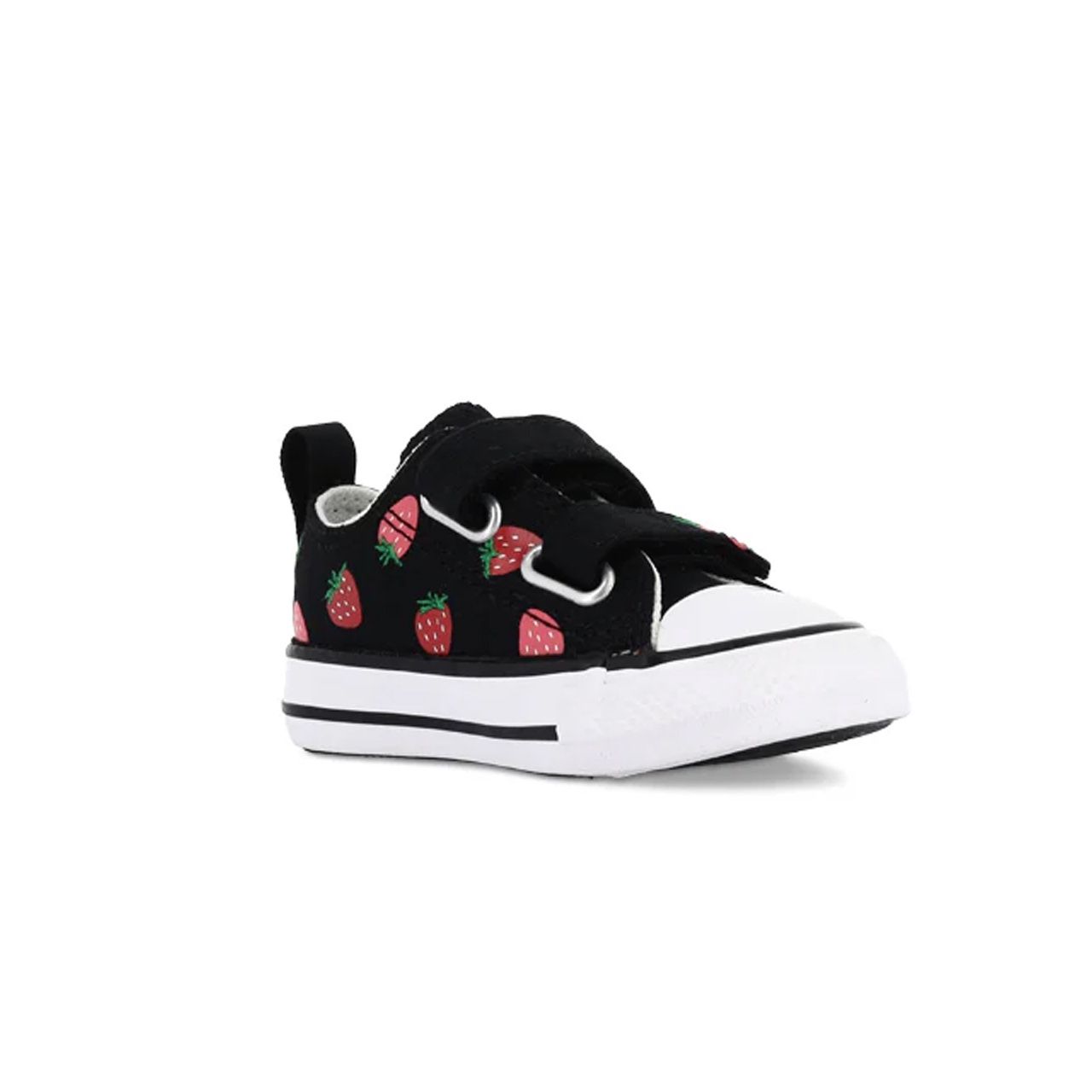 CONVERSE INFANT CT 2V LOW - STRAWBERRIES  BLACK