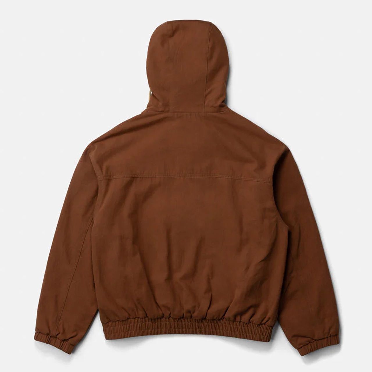 RHYTHM MENS HOODED WORK JACKET - VINTAGE BROWN
