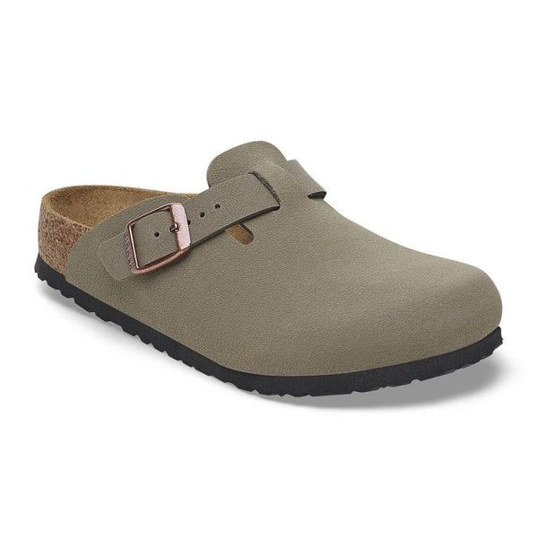 BIRKENSTOCK KIDS BOSTON BIRKIBUC NARROW - STONE