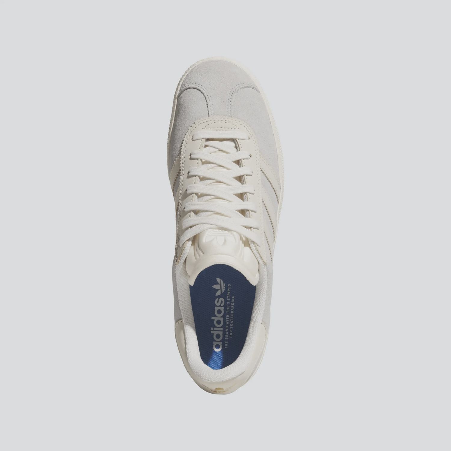 ADIDAS UNISEX GAZELLE ADV SHOE - GREY