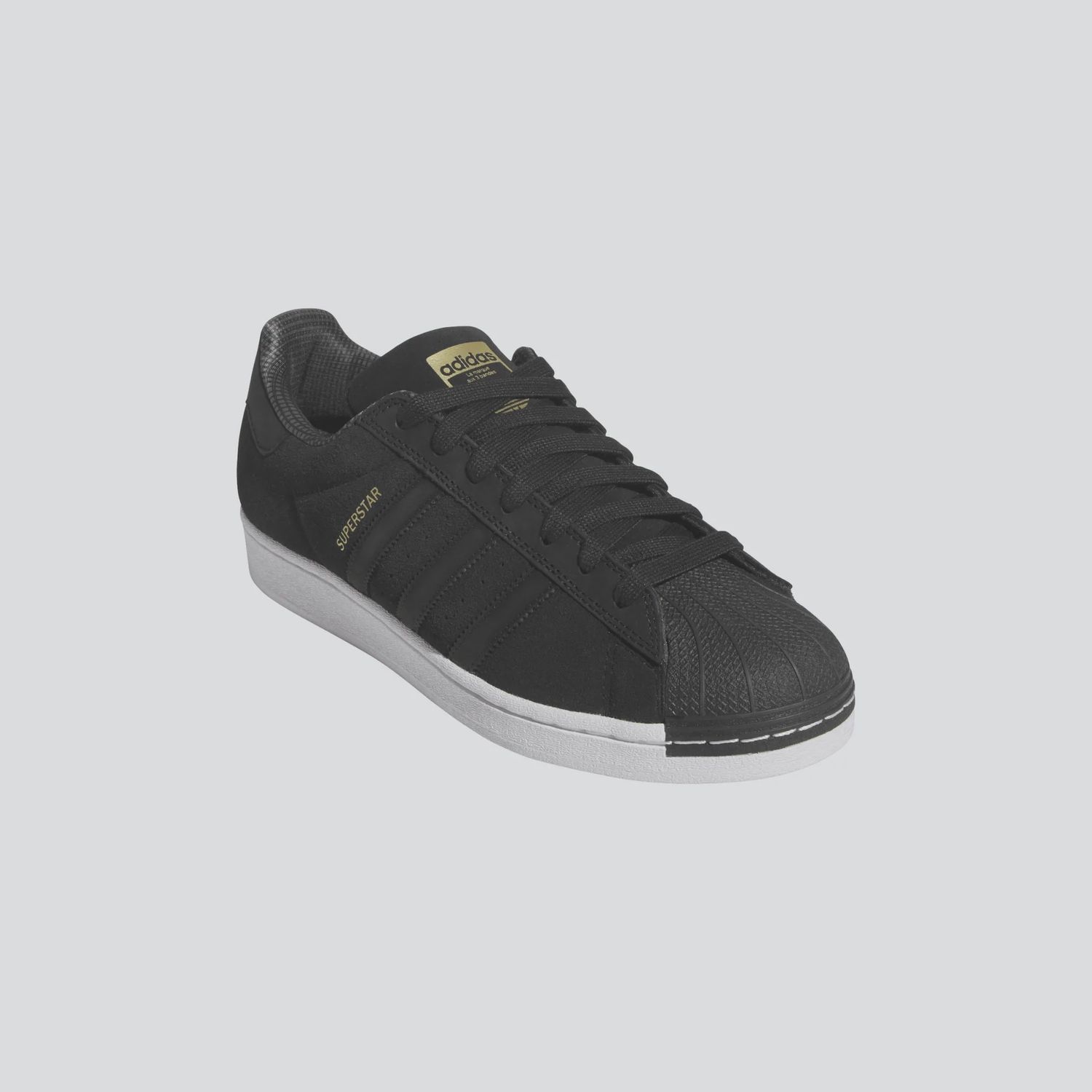 ADIDAS UNISEX SUPERSTAR ADV SHOE - BLACK