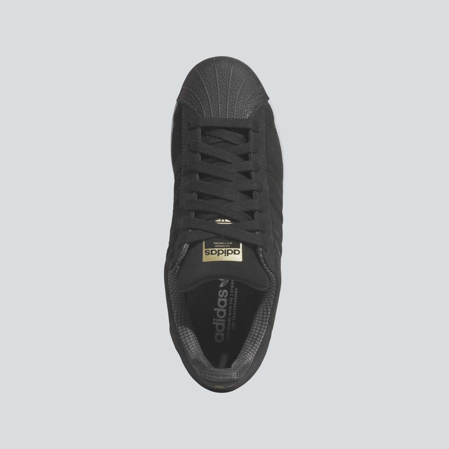 ADIDAS UNISEX SUPERSTAR ADV SHOE - BLACK