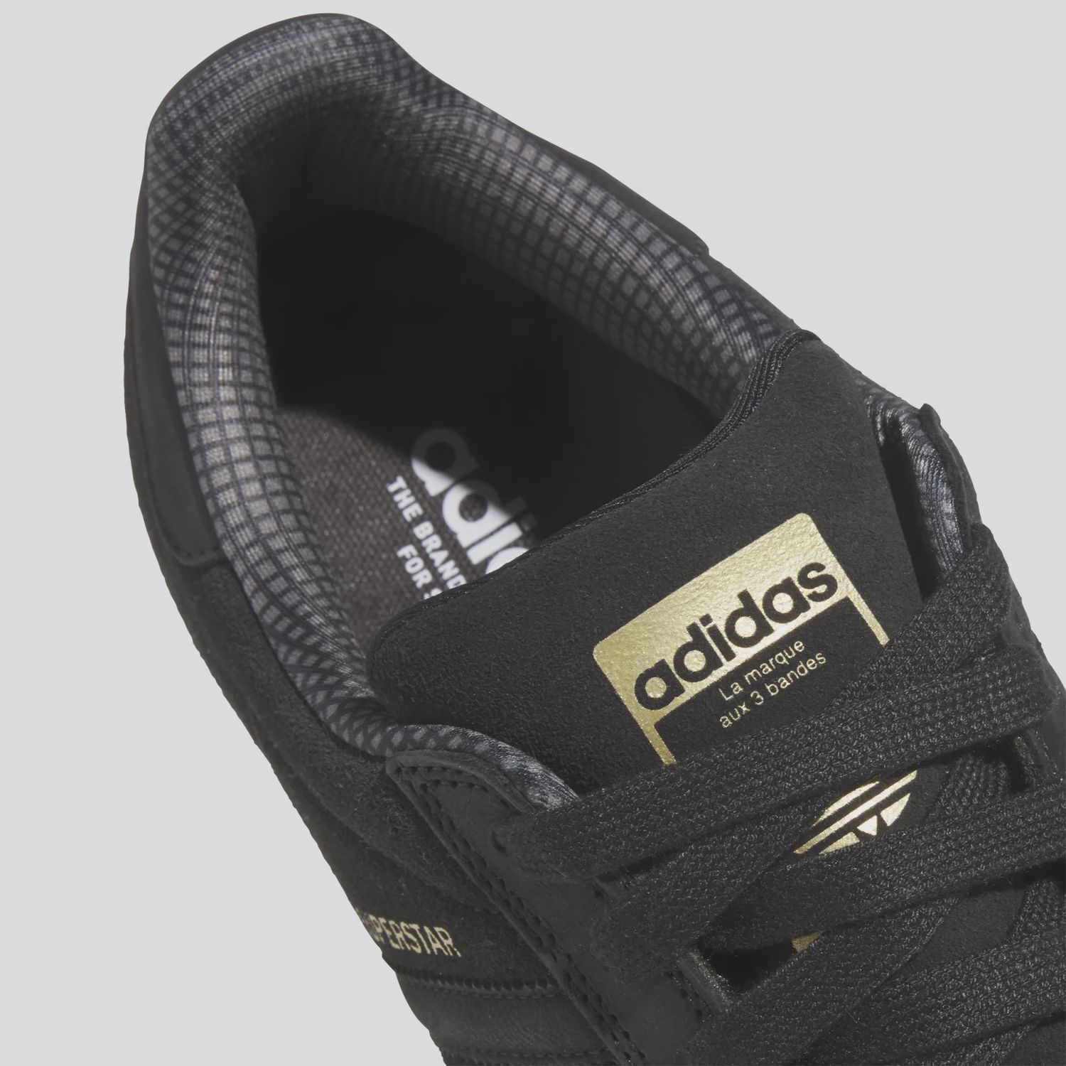 ADIDAS UNISEX SUPERSTAR ADV SHOE - BLACK