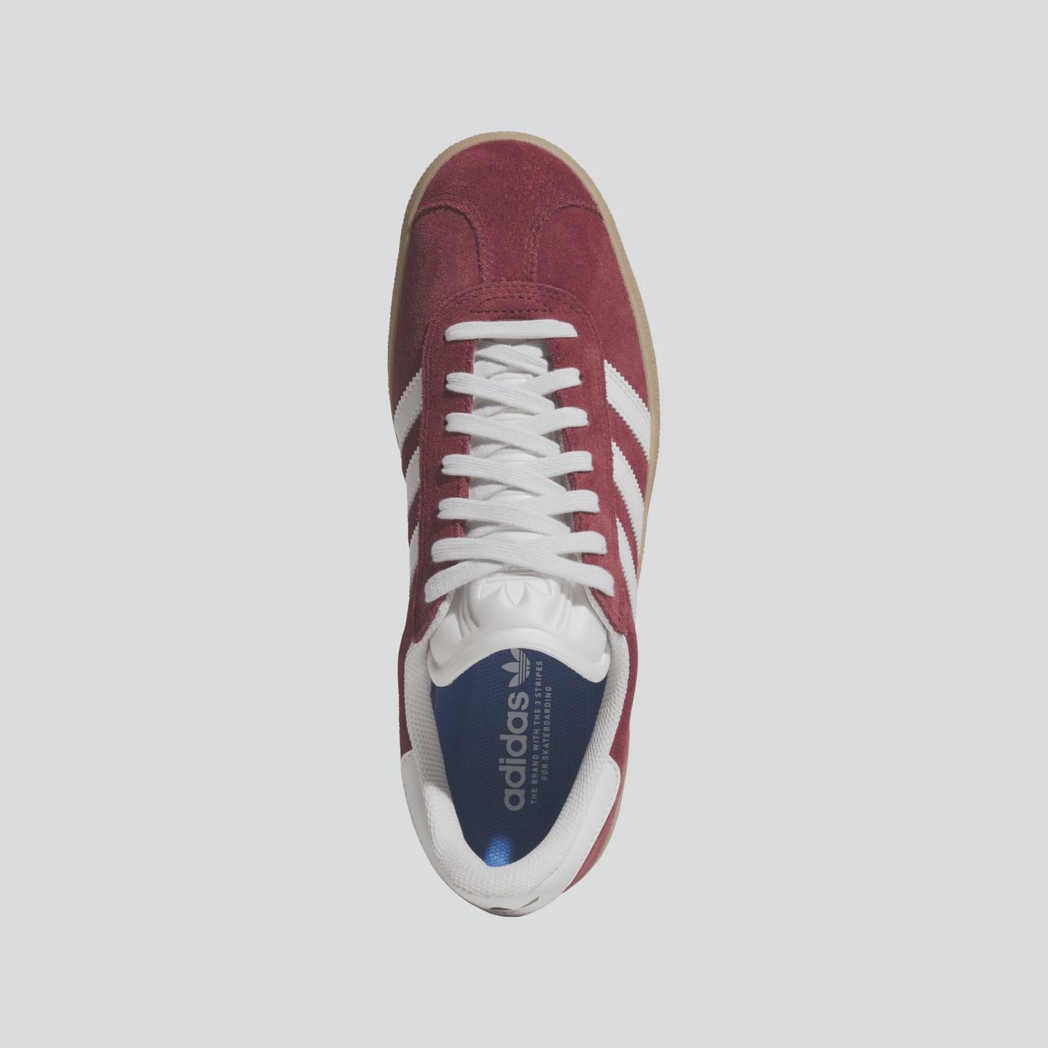ADIDAS UNISEX GAZELLE ADV SHOE - RED