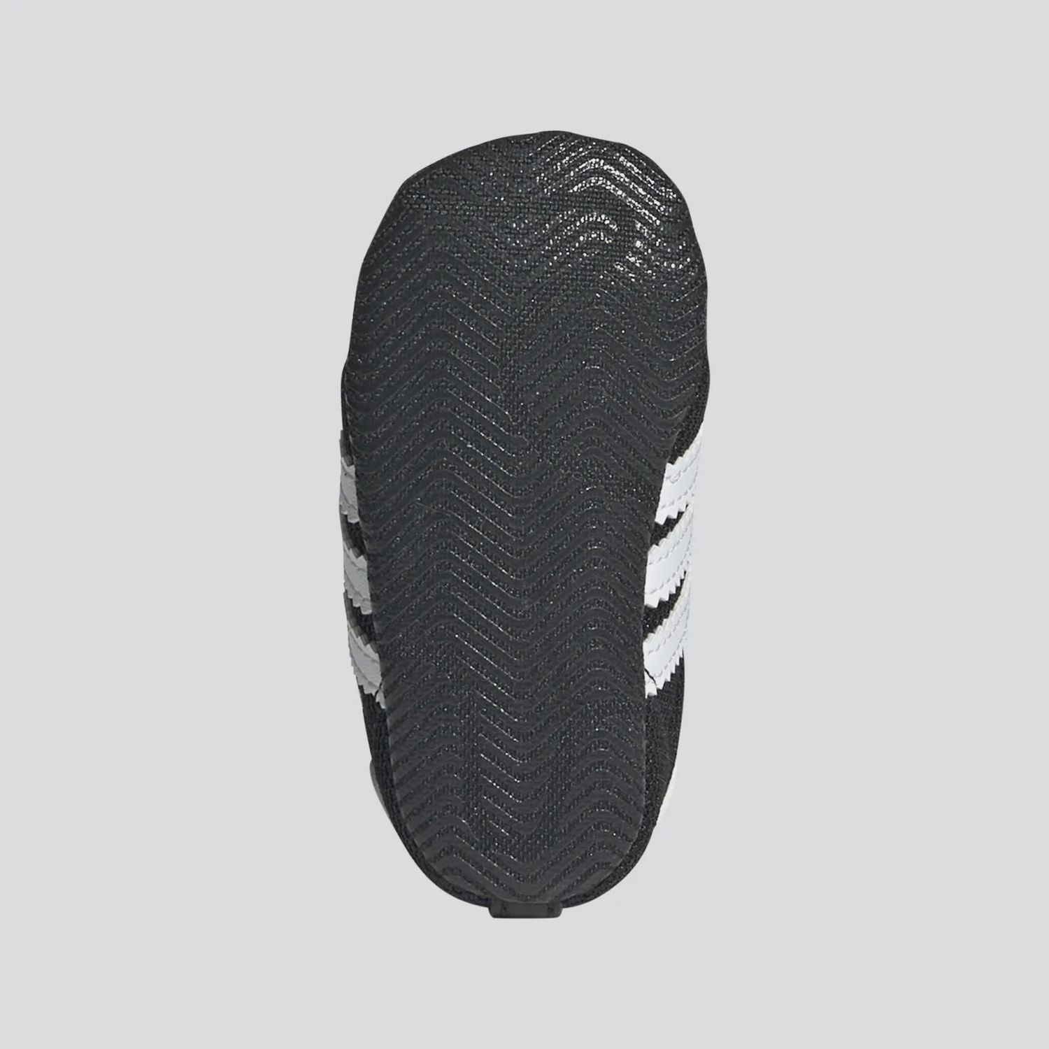 ADIDAS KIDS SUPERSTAR CRIB SHOE - BLACK