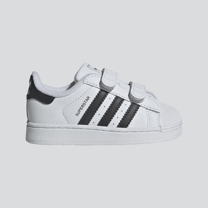 ADIDAS INFANT SUPERSTAR II SHOE -  WHITE