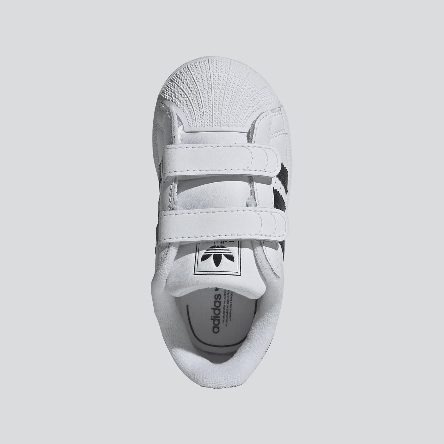 ADIDAS INFANT SUPERSTAR II SHOE -  WHITE