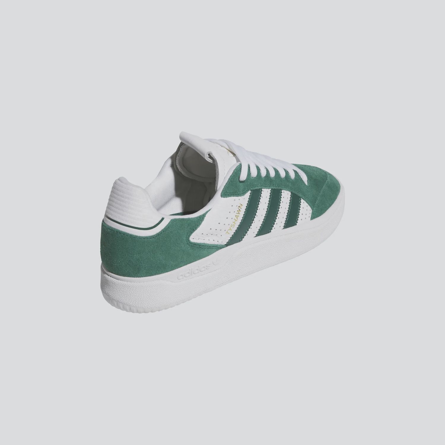 ADIDAS MENS TYSHAWN LOW SHOE - GREEN