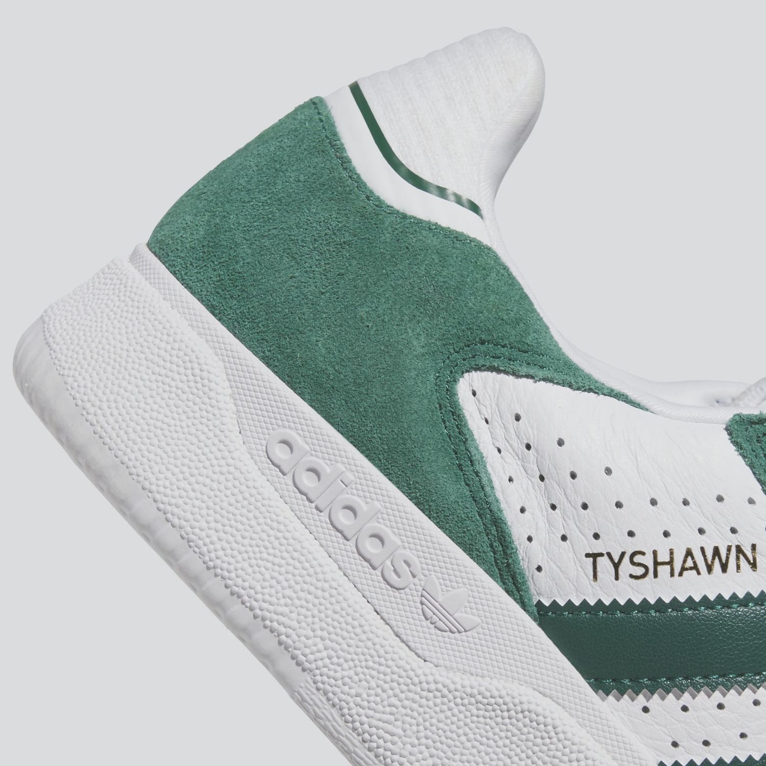ADIDAS MENS TYSHAWN LOW SHOE - GREEN