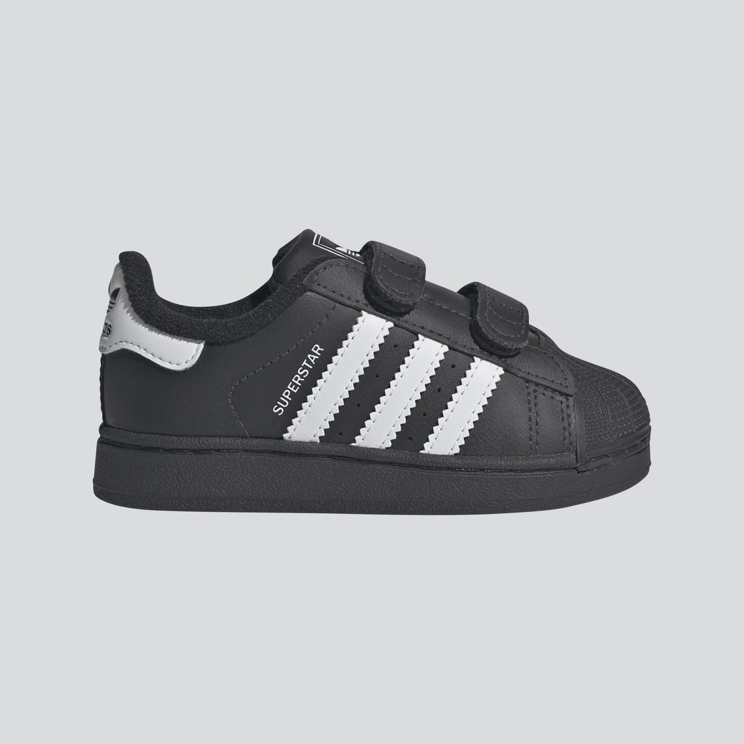 ADIDAS INFANT SUPERSTAR II SHOE - BLACK