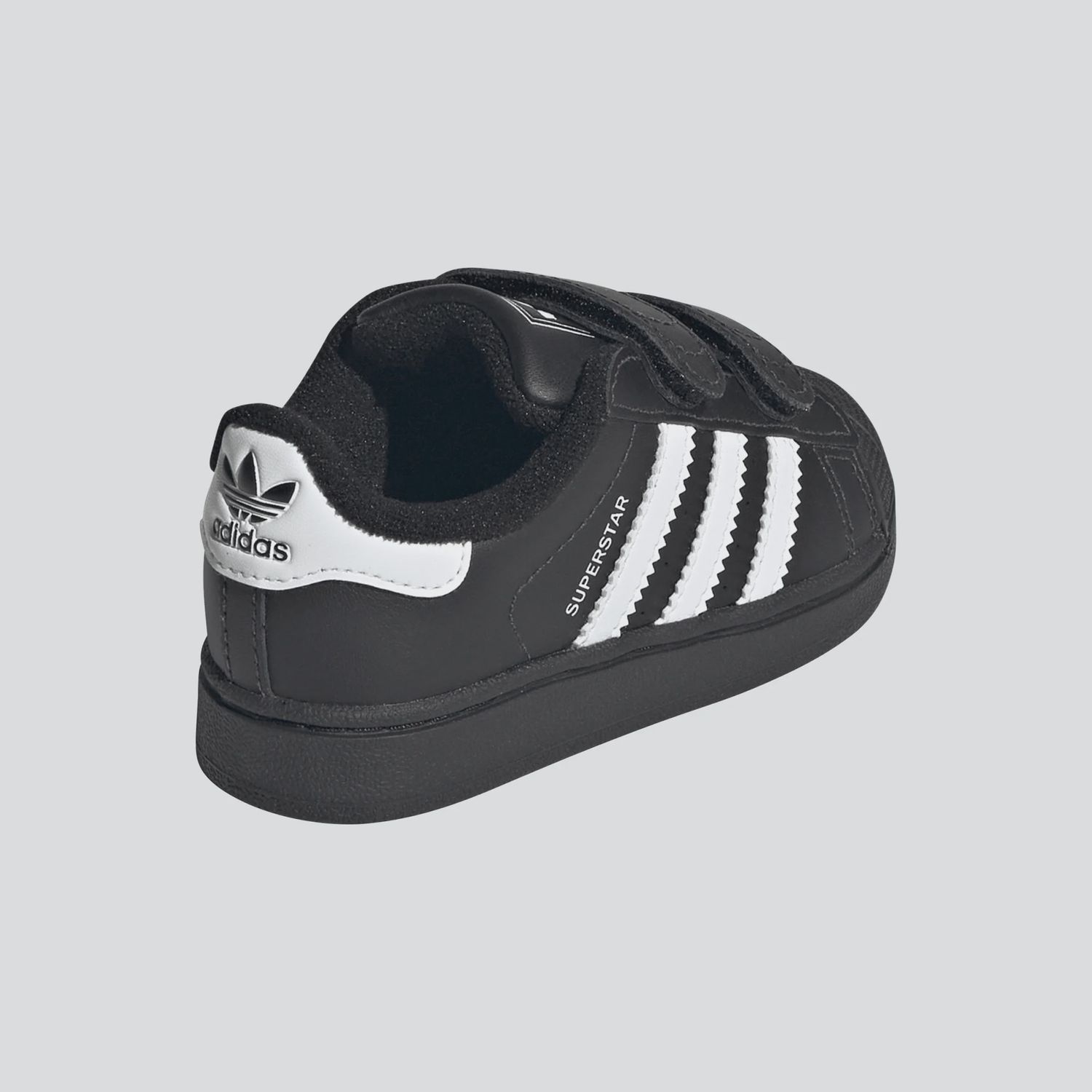 ADIDAS INFANT SUPERSTAR II SHOE - BLACK