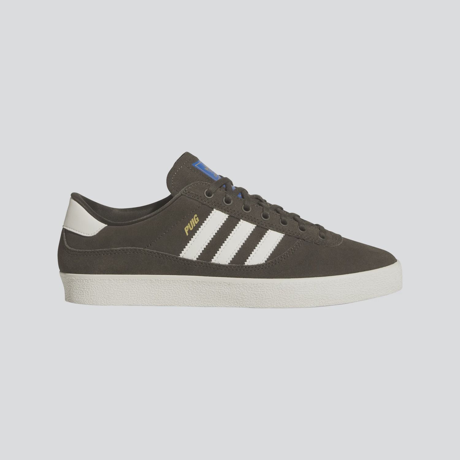 ADIDAS MENS PUIG INDOOR SHOE - SHADOW OLIVE