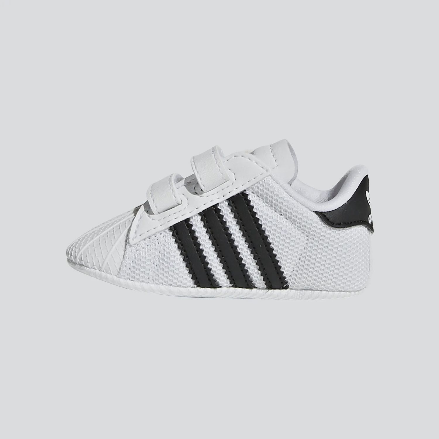 ADIDAS KIDS SUPERSTAR CRIB SHOE -  WHITE
