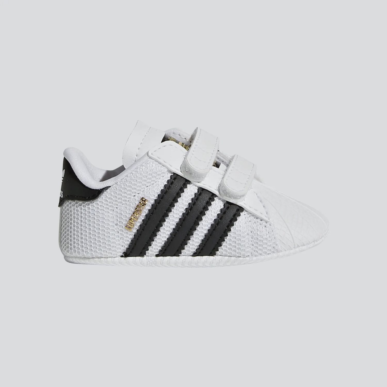 ADIDAS KIDS SUPERSTAR CRIB SHOE -  WHITE