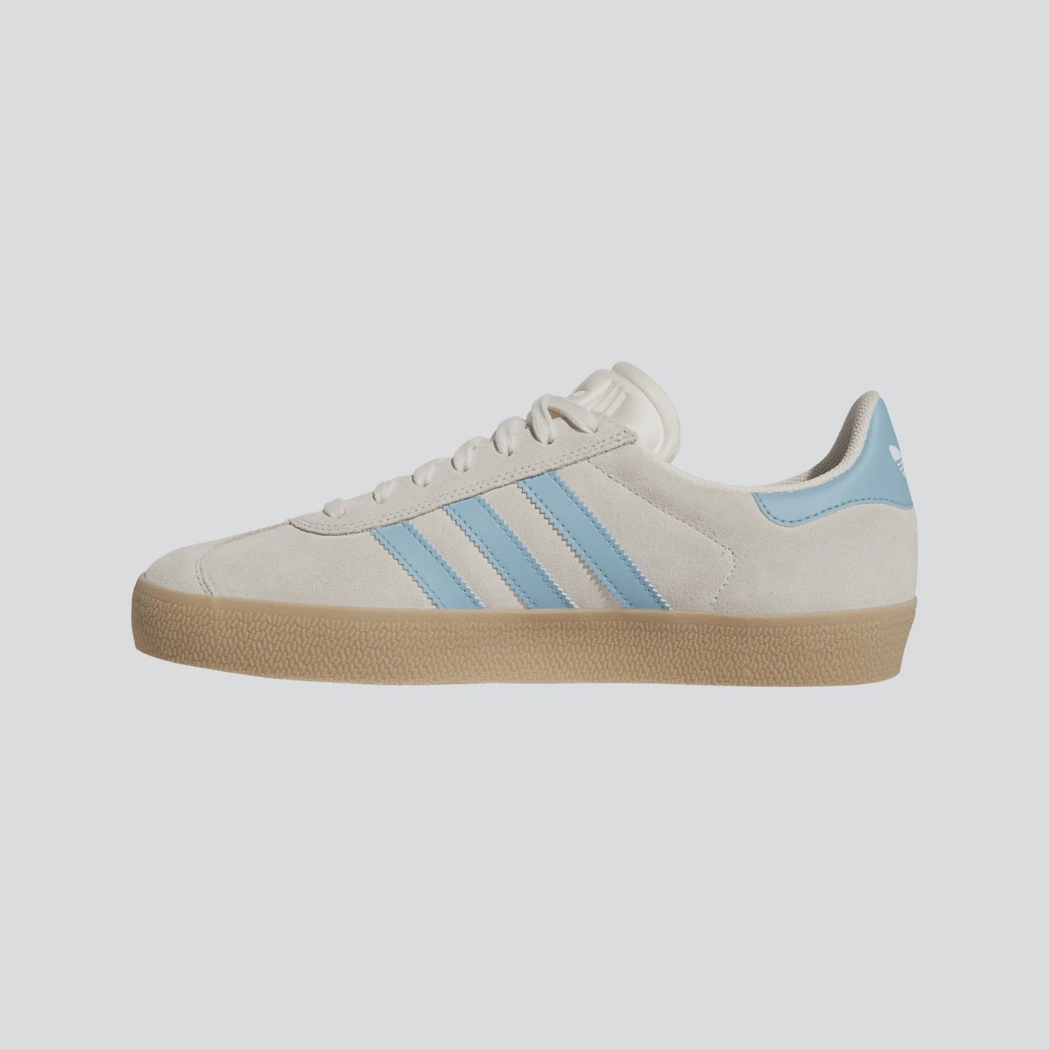 ADIDAS UNISEX GAZELLE ADV SHOE - WONWHI/PREBLU/GUM