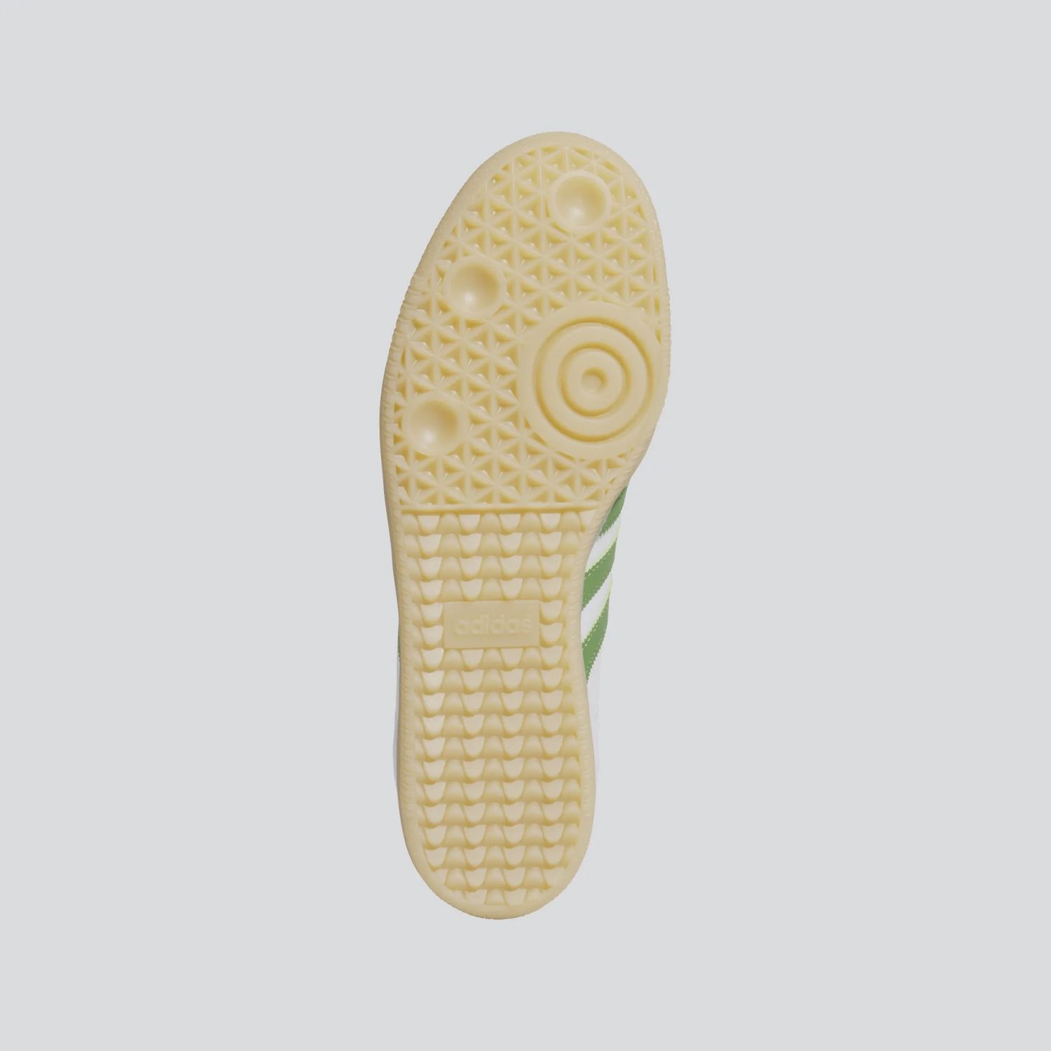 ADIDAS UNISEX SAMBA SHOE - FTWWHT/CREGRN/GUM3