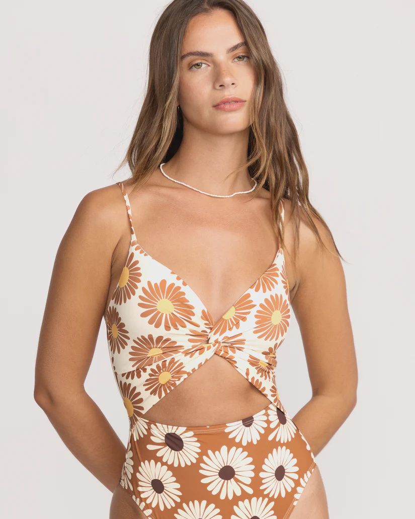 BILLABONG WOMENS FRESH DAZE MIKA ONE PIECE SWIMSUIT