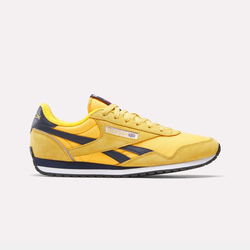 REEBOK UNISEX CLASSIC AZ SHOE - GOLD / VECTOR NAVY / CHALK